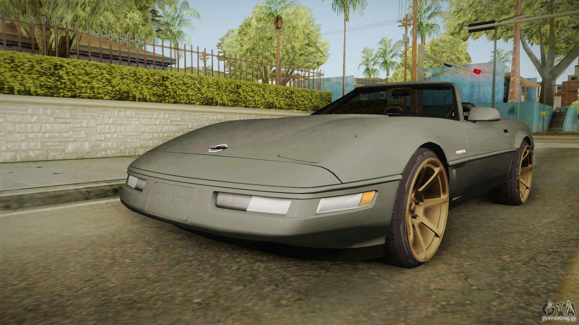 Скачать бесплатно мод Chevrolet Corvette C4 Cabrio Drift 1996... 