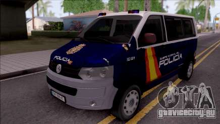 Volkswagen Transporter Spanish Police для GTA San Andreas