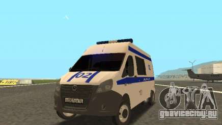 ГАЗель NEXT Полиция для GTA San Andreas