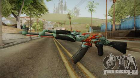 CS: GO AK-47 Aquamarine Revenge Skin для GTA San Andreas