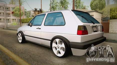 Volkswagen Golf MK2 2.0 TFSI Beta для GTA San Andreas