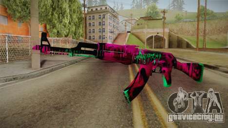 CS: GO AK-47 Neon Revolution Skin для GTA San Andreas