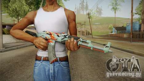 CS: GO AK-47 Aquamarine Revenge Skin для GTA San Andreas