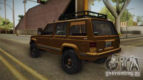 Jeep Cherokee 1984 для GTA San Andreas