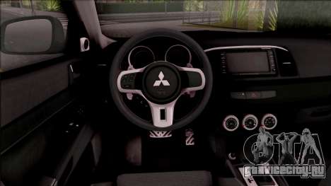 Mitsubishi Lancer Evo X Itasha Nico Robin для GTA San Andreas