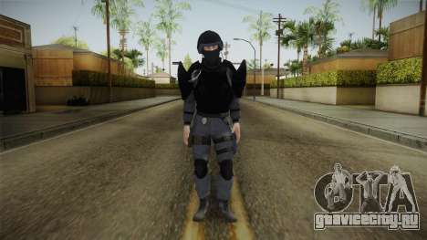Mirror Edge Cop Heavy v1 для GTA San Andreas