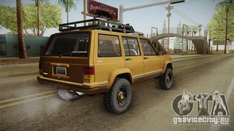 Jeep Cherokee 1984 для GTA San Andreas