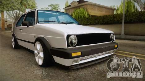 Volkswagen Golf MK2 2.0 TFSI Beta для GTA San Andreas