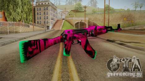 CS: GO AK-47 Neon Revolution Skin для GTA San Andreas