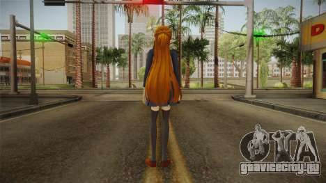 Asuna Yuuki School Uniform v3 для GTA San Andreas