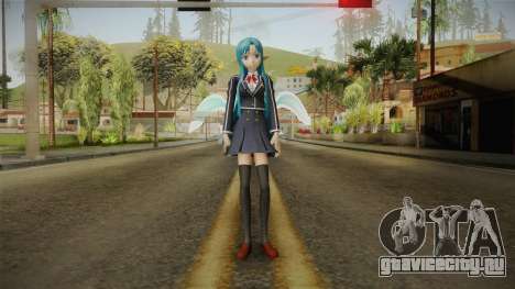 Asuna Yuuki School Uniform v4 для GTA San Andreas