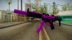 Purple MP5 для GTA San Andreas