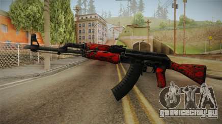 CS: GO AK-47 Red Laminate Skin для GTA San Andreas