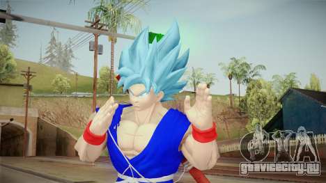 Goku Original DB Gi Blue v6 для GTA San Andreas