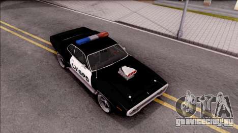 Plymouth GTX Police LVPD 1972 для GTA San Andreas