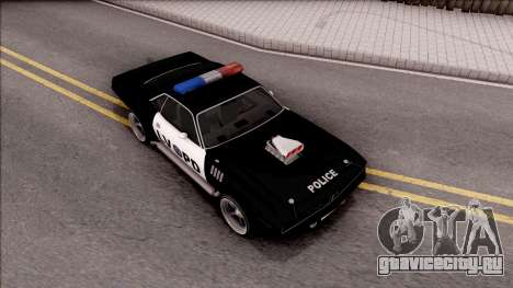 Plymouth Hemi Cuda 426 Police LVPD 1971 v2 для GTA San Andreas