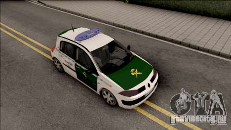 Renault Megane Guardia Civil Spanish для GTA San Andreas