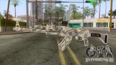 CoD: Black Ops II - AK-47 Benjamin Skin v1 для GTA San Andreas