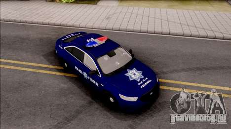 Ford Taurus 2013 Mexican Police для GTA San Andreas