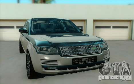 Land Rover Range Rover SVA для GTA San Andreas