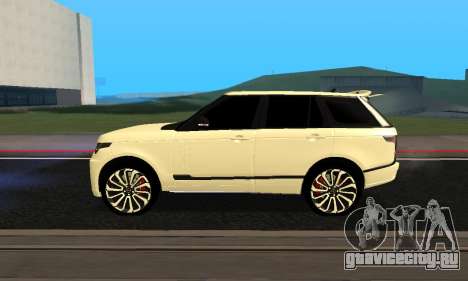 Range Rover Vogue Armenian для GTA San Andreas