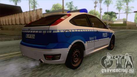 Ford Focus ST Polizei Hessen для GTA San Andreas
