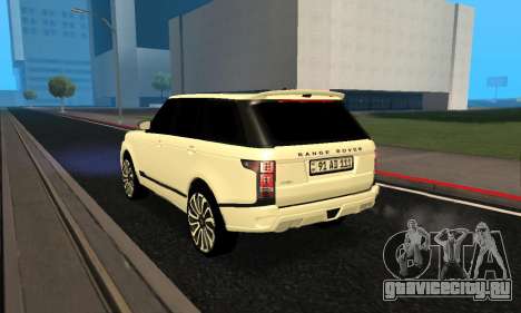 Range Rover Vogue Armenian для GTA San Andreas