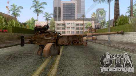 FN Minimi with ACOG Sights для GTA San Andreas