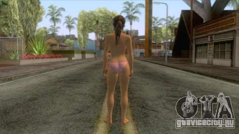 Sexy Beach Girl Skin 2 для GTA San Andreas
