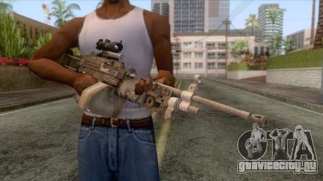 FN Minimi with ACOG Sights для GTA San Andreas