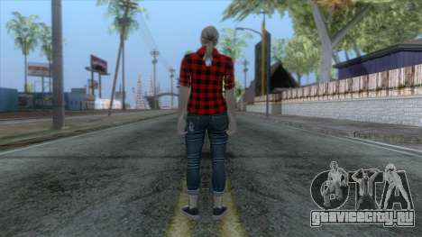 Jill Casual Skin для GTA San Andreas