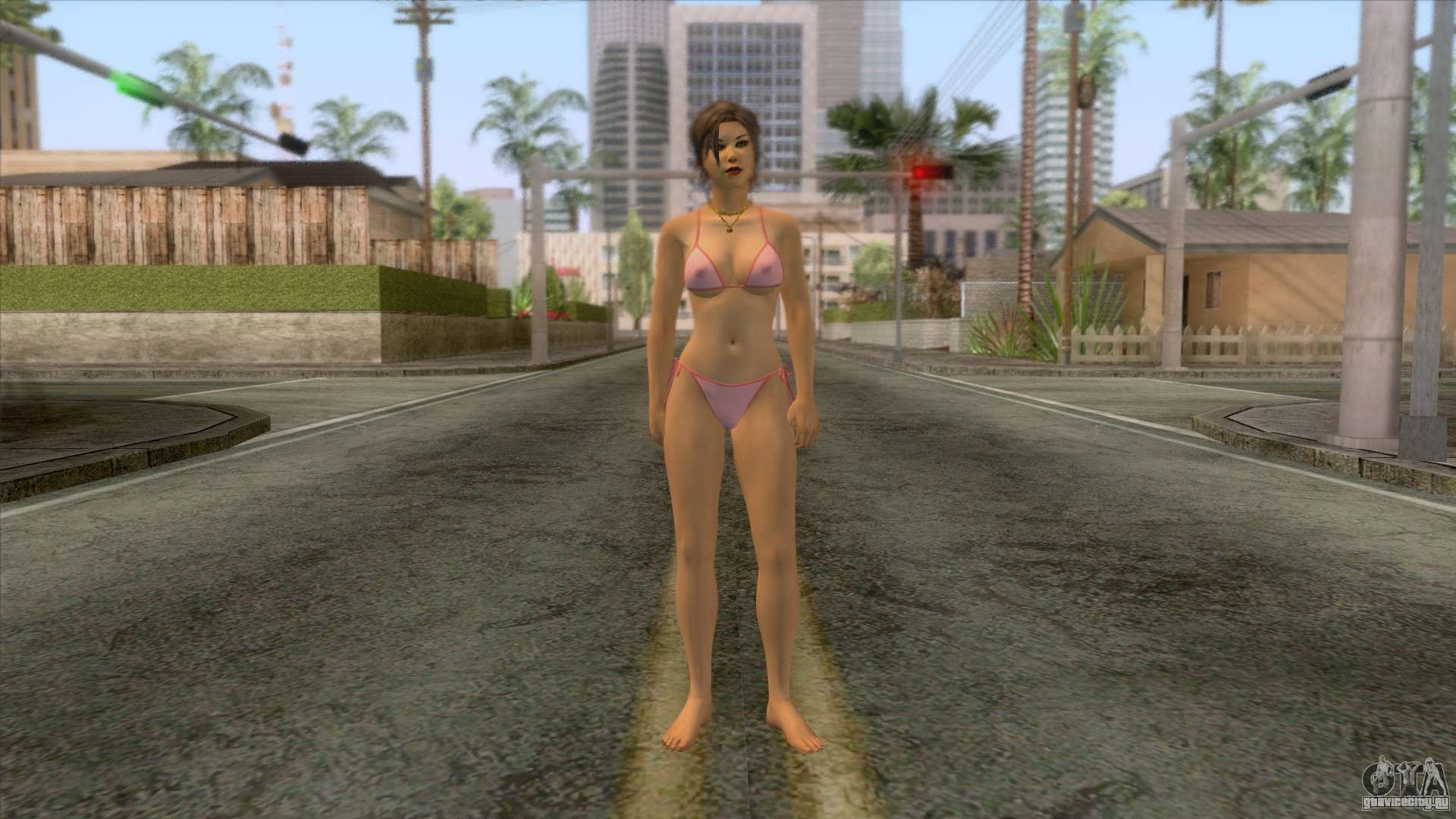 Мод Sexy Beach Girl Skin 2 для GTA San Andreas. 