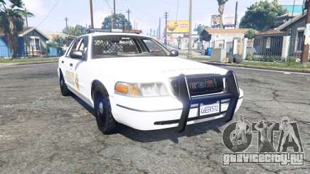 Ford Crown Victoria 1999 Sheriff v1.2 [replace] для GTA 5