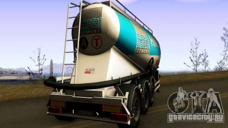 HM Cement Trailer для GTA San Andreas