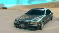 Mercedes Benz W202 Black Bandit для GTA San Andreas