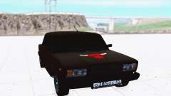 ВАЗ 2107 чёрный для GTA San Andreas