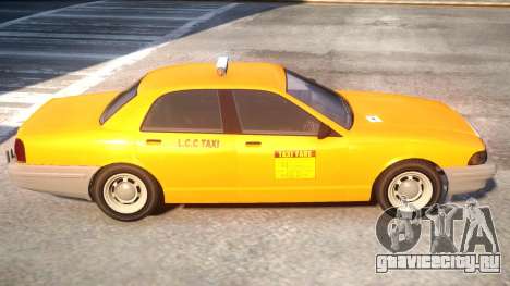 Vapid Stanier 2th gen Taxi для GTA 4