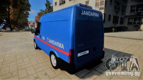 Ford Transit Jandarma для GTA 4