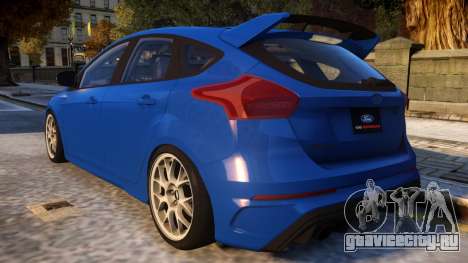 2017 Focus RS STOCK EDIT для GTA 4