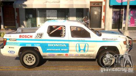 Honda Racing White для GTA 4