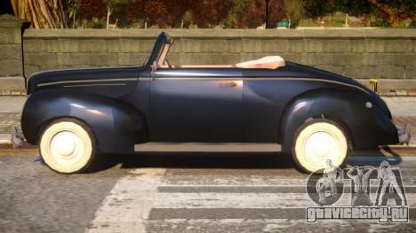 Ford DeLuxe Convertible 39 для GTA 4