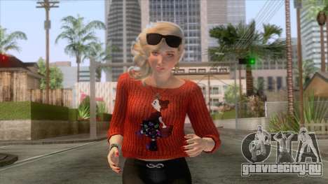 Sims 4 - Lana Casual Skin v2 для GTA San Andreas