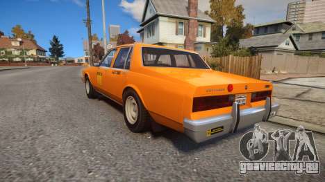 Declasse Classic Taxicar для GTA 4