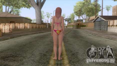 Honoka Summer Skin v2 для GTA San Andreas