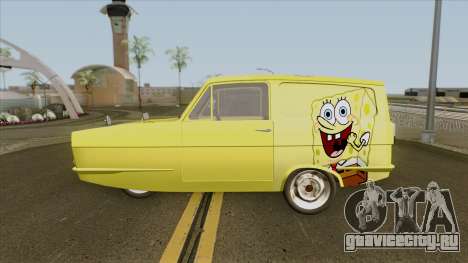 Reliant Robin Supervan III - Spongebob version для GTA San Andreas