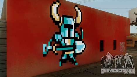 Shovel Knight Wall для GTA San Andreas