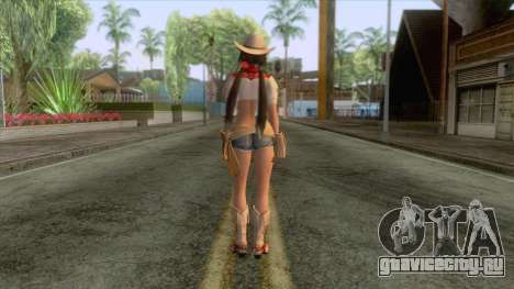 Cowgirl Naotora Skin для GTA San Andreas