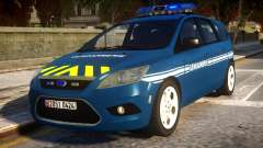 Ford Focus Gendarmerie для GTA 4