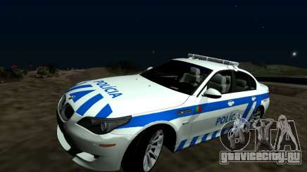 BMW M5 E60 PSP - Portuguese Police Car для GTA San Andreas