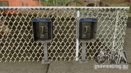 Public Telephone - HD Model для GTA San Andreas